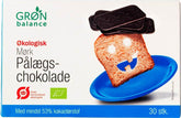 Bitterschokolade in Scheiben BIO 120 g (30 Stück) - GRON BALANCE